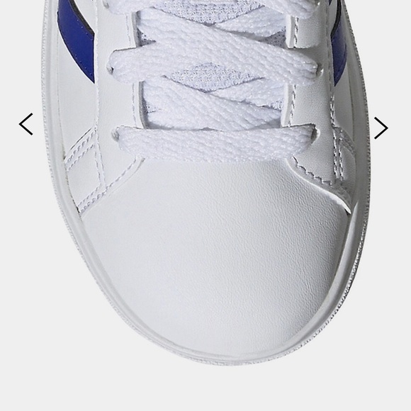 NWT Adidas Kids Grandcourt 2.0 Sneakers Size 3 - Picture 3 of 8